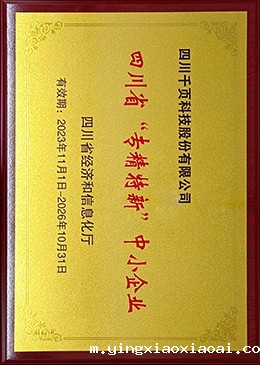 专精特新中小企业